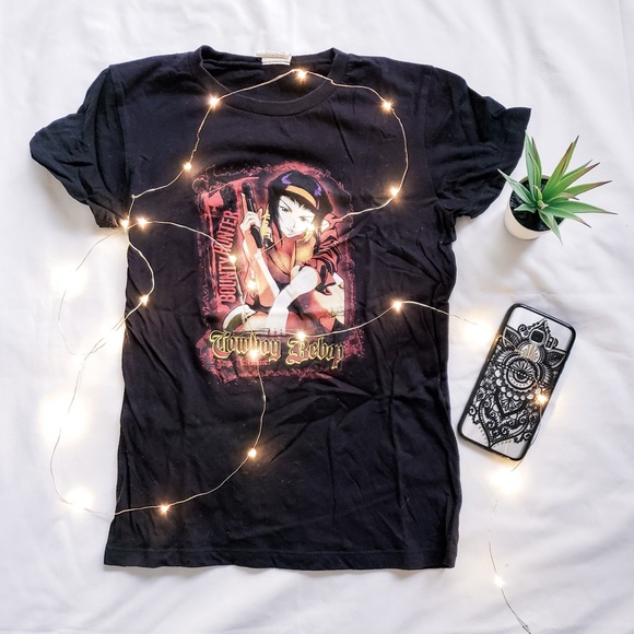 Tops - Junior girl's cowboy bebop tshirt Tops - Junior girl's cowboy bebop tshirt